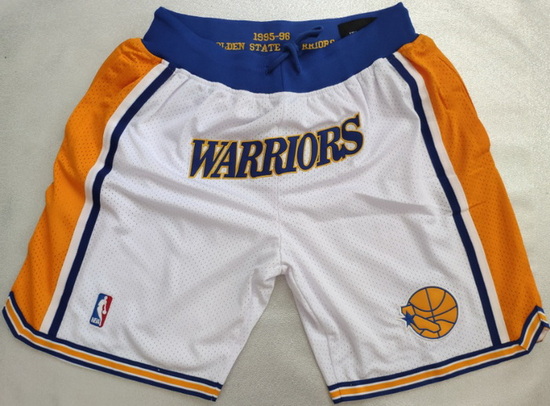 Golden State Warriors Basketball Shorts 014