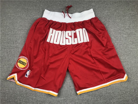 Houston Rockets Basketball Shorts 013