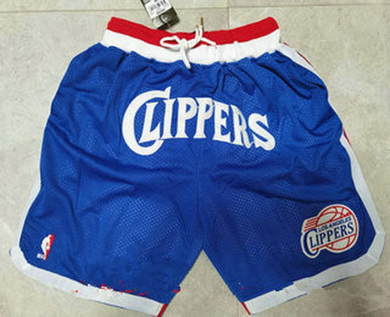 Los Angeles Clippers Basketball Shorts 020