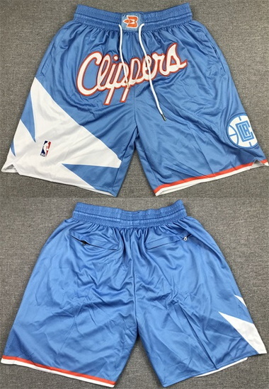 Los Angeles Clippers Basketball Shorts 021