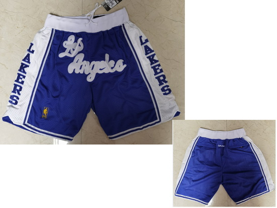 Los Angeles Lakers Basketball Shorts 008