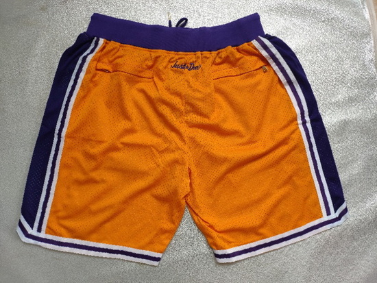 Los Angeles Lakers Basketball Shorts 012