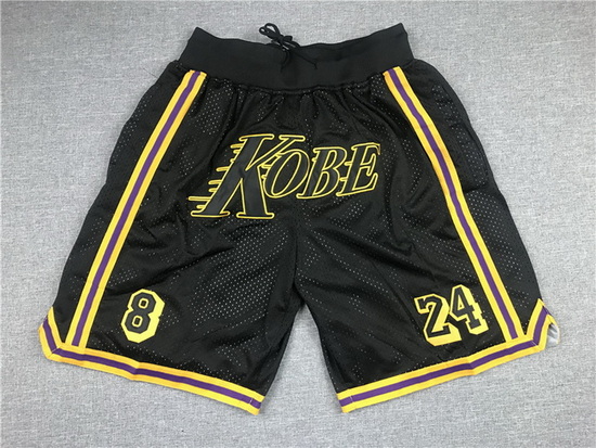 Los Angeles Lakers Basketball Shorts 015