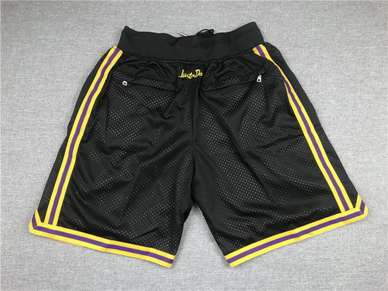 Los Angeles Lakers Basketball Shorts 017