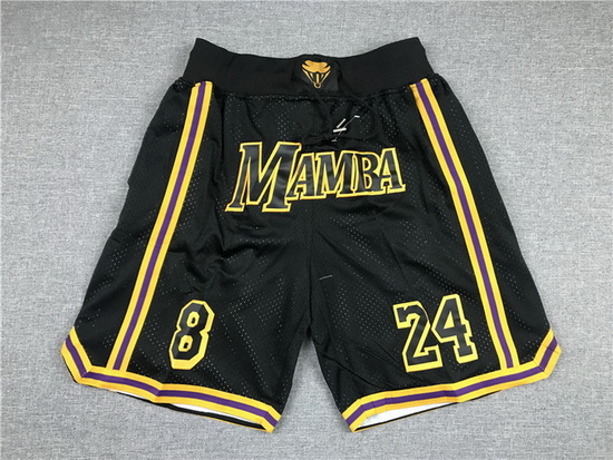 Los Angeles Lakers Basketball Shorts 018