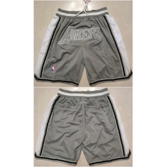 Los Angeles Lakers Basketball Shorts 037