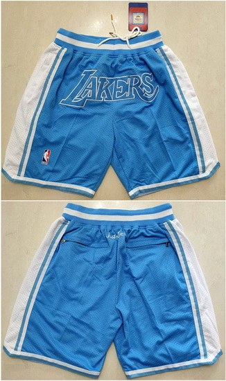 Los Angeles Lakers Basketball Shorts 038