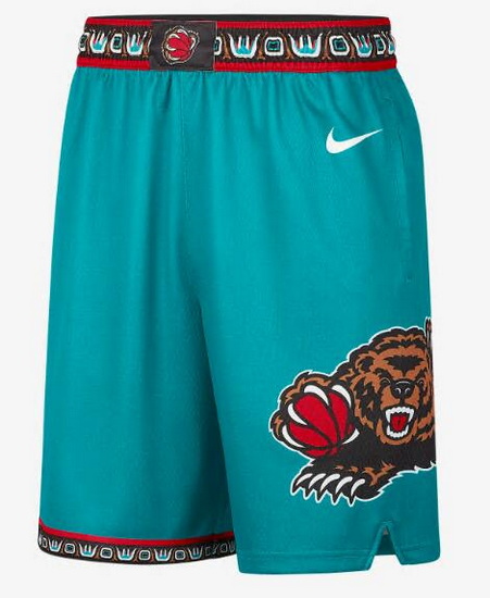 Memphis Grizzlies Basketball Shorts 001