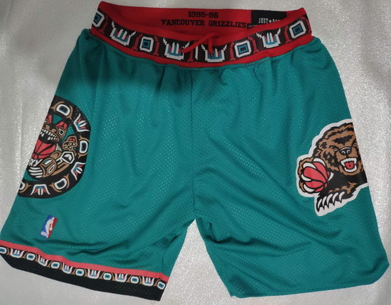 Memphis Grizzlies Basketball Shorts 006