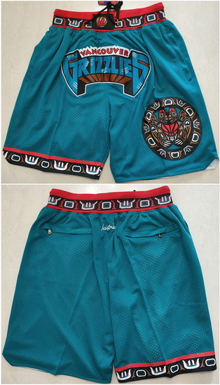 Memphis Grizzlies Basketball Shorts 009