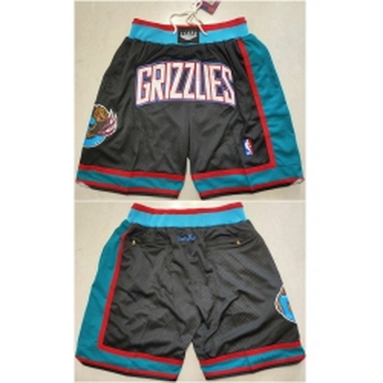 Memphis Grizzlies Basketball Shorts 012