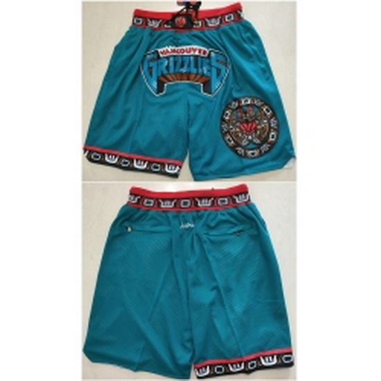 Memphis Grizzlies Basketball Shorts 013