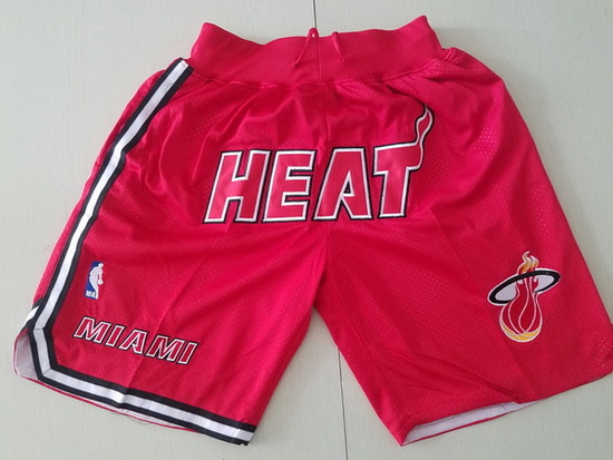 Miami Heat Basketball Shorts 016