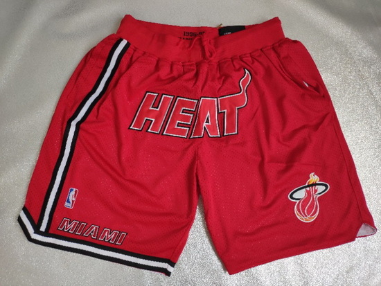 Miami Heat Basketball Shorts 022