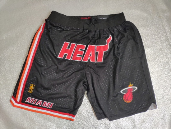 Miami Heat Basketball Shorts 026