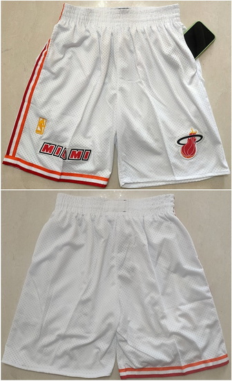 Miami Heat Basketball Shorts 034