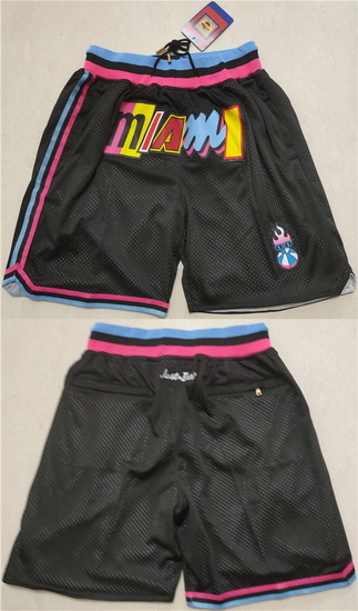 Miami Heat Basketball Shorts 041