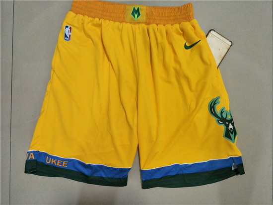 Milwaukee Bucks Basketball Shorts 004