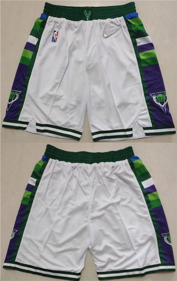 Milwaukee Bucks Basketball Shorts 013