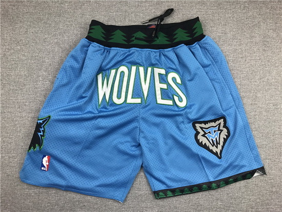 Minnesota Timberwolves Basketball Shorts 004