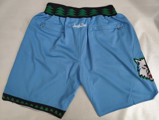 Minnesota Timberwolves Basketball Shorts 010