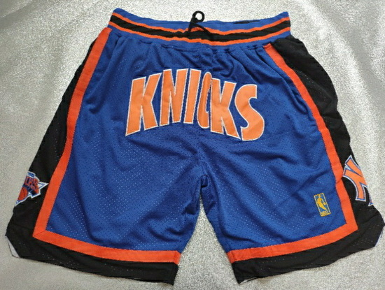 New York Knicks Basketball Shorts 011