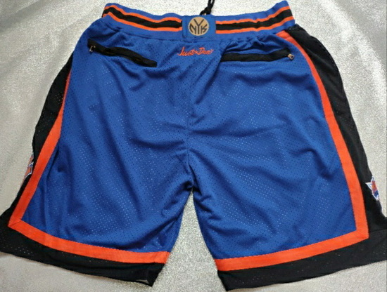 New York Knicks Basketball Shorts 012