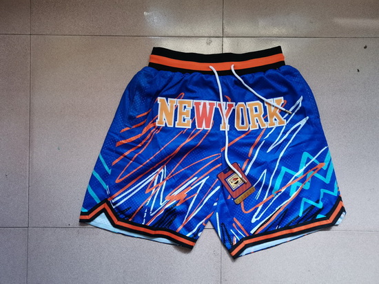 New York Knicks Basketball Shorts 016