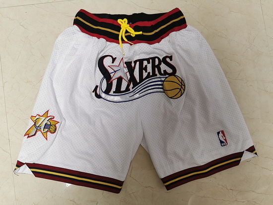 Philadelphia 76ers Basketball Shorts 006