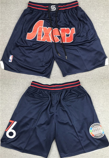 Philadelphia 76ers Basketball Shorts 012