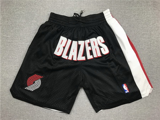 Portland Trail Blazers Basketball Shorts 001