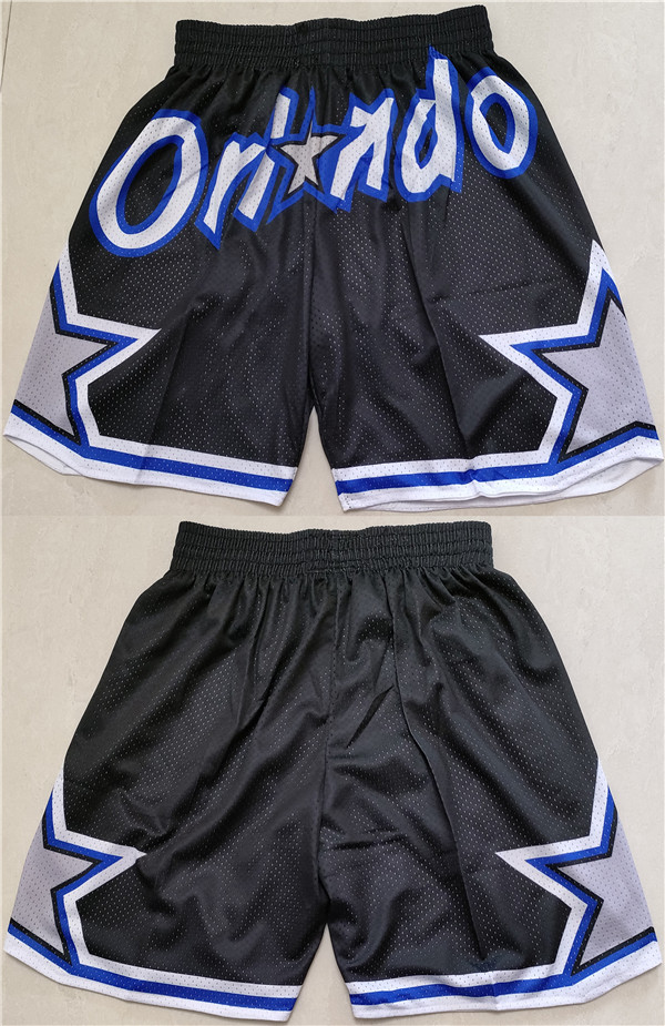 Men Orlando Magic Black Shorts