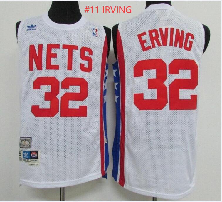 Men Adidas Nets 11 Kyrie Irving Classic Edition Stitched Basketball Jersey