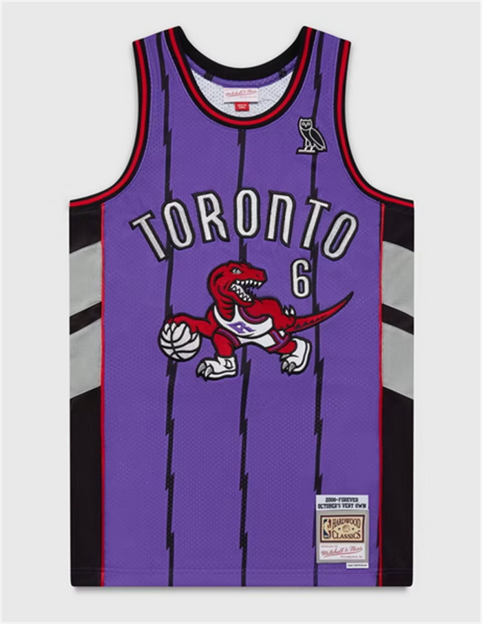 Men Toronto Raptors M 26N X OVO Swingman Stitched Jersey