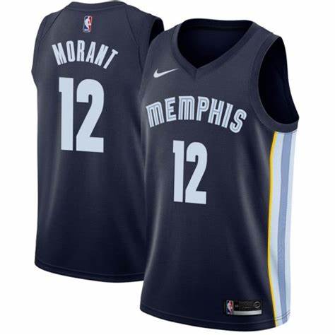 Youth Memphis Grizzlies 12 Ja Morant Blue Basketball Swingman Statement Edition Jersey