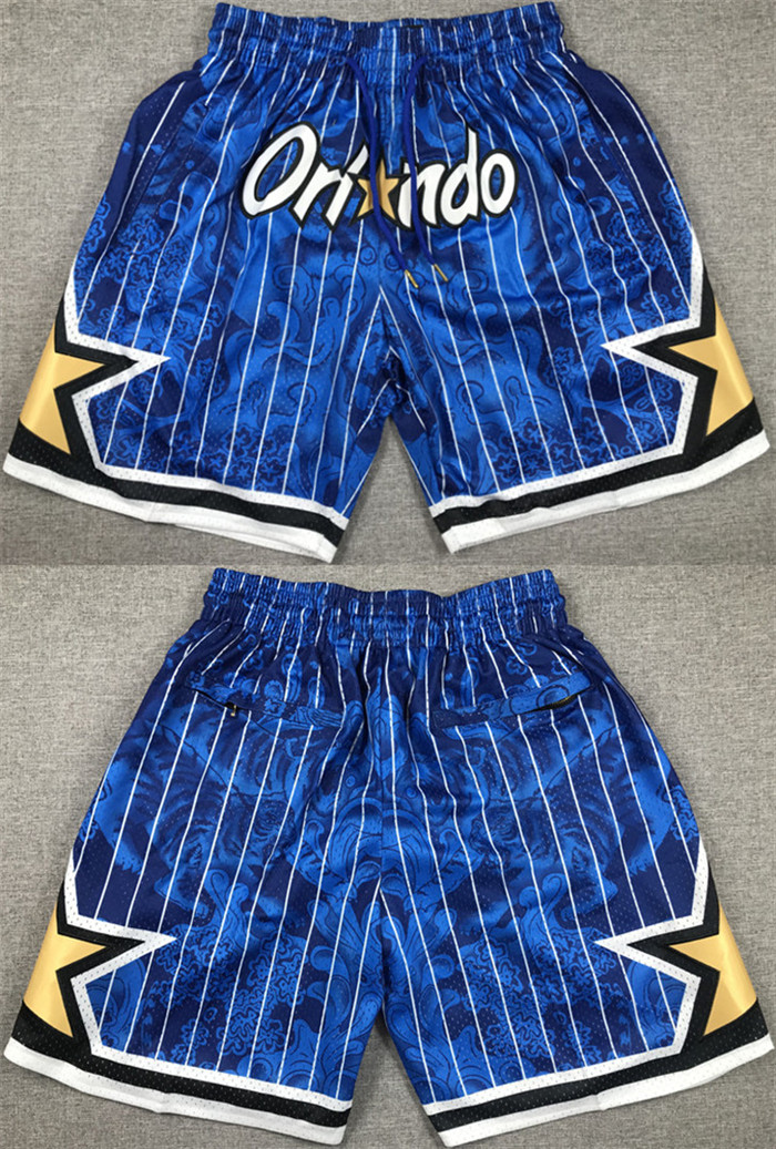 Men's Orlando Magic Blue Shorts 63254