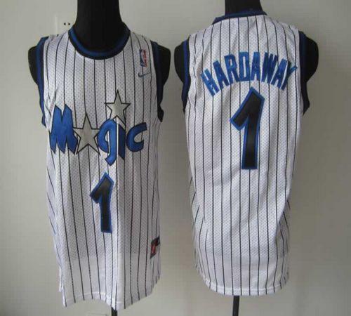 Men Orlando Magic 1 Penny Hardaway White NBA Stitched Jersey