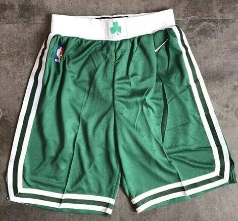 Men Boston Celtics Nike Green Basketball Shorts