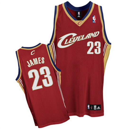 Men Cleveland Cavaliers 23 LeBron James Red Stitched Basketball Jersey