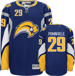 Buffalo Sabres Pominville Jersey #29 Blue NEW Third Jersey