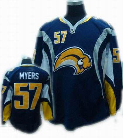 Buffalo Sabres Tyler Myers Jersey #57 Dark Blue Third jersey
