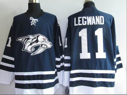 Nashville Predators jerseys 11# LEGWAND dark blue