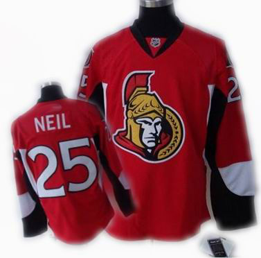 Ottawa Senators #25 NEIL red Jersey