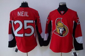 Cheap Ottawa Senators jerseys 25 NEIL red Jersey