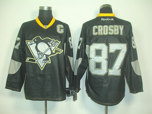 RBK hockey jerseys,Pittsburgh Penguins 87# S.Crosby black new