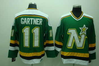 Dalls Stars 11 Gartner green Jerseys CCM