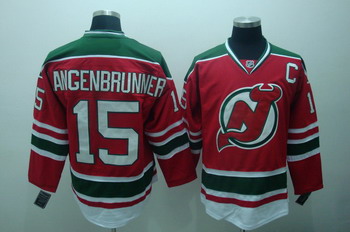New Jersey Devils 15 Devils Langenbrunner Red Jerseys