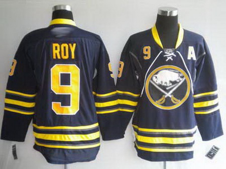 Buffalo Sabres 9 ROY BLUE Jerseys