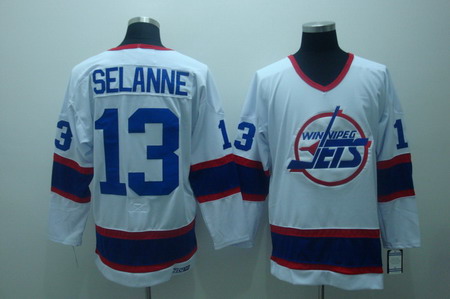 New york jet 13 selanne white jerseys