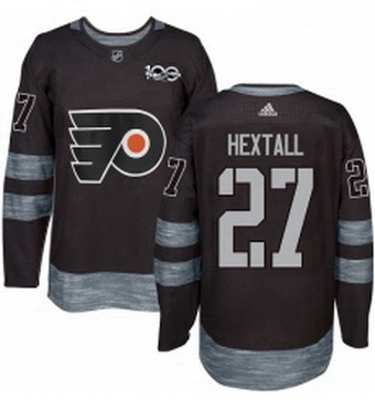Mens Adidas Philadelphia Flyers 27 Ron Hextall Authentic Black 1